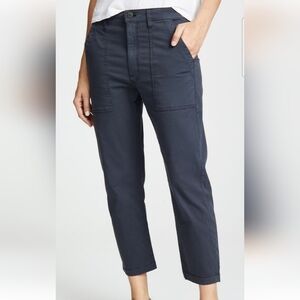 3x1 Dark Gray Ankle Cropped Pants